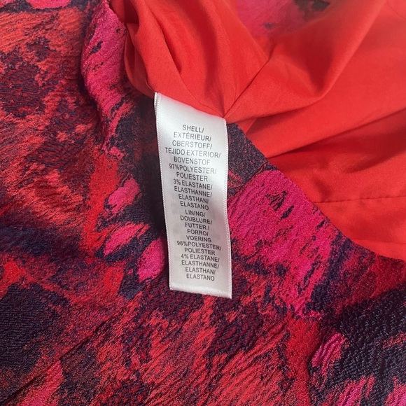 Aidan Mattox Dress Size 8 Spaghetti Strap Jacquard Mini Cocktail Dress - Picture 15 of 16